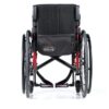 Quickie QS5 X folding wheelchair rear view