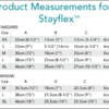 Sizing - Stayflex Chest Support